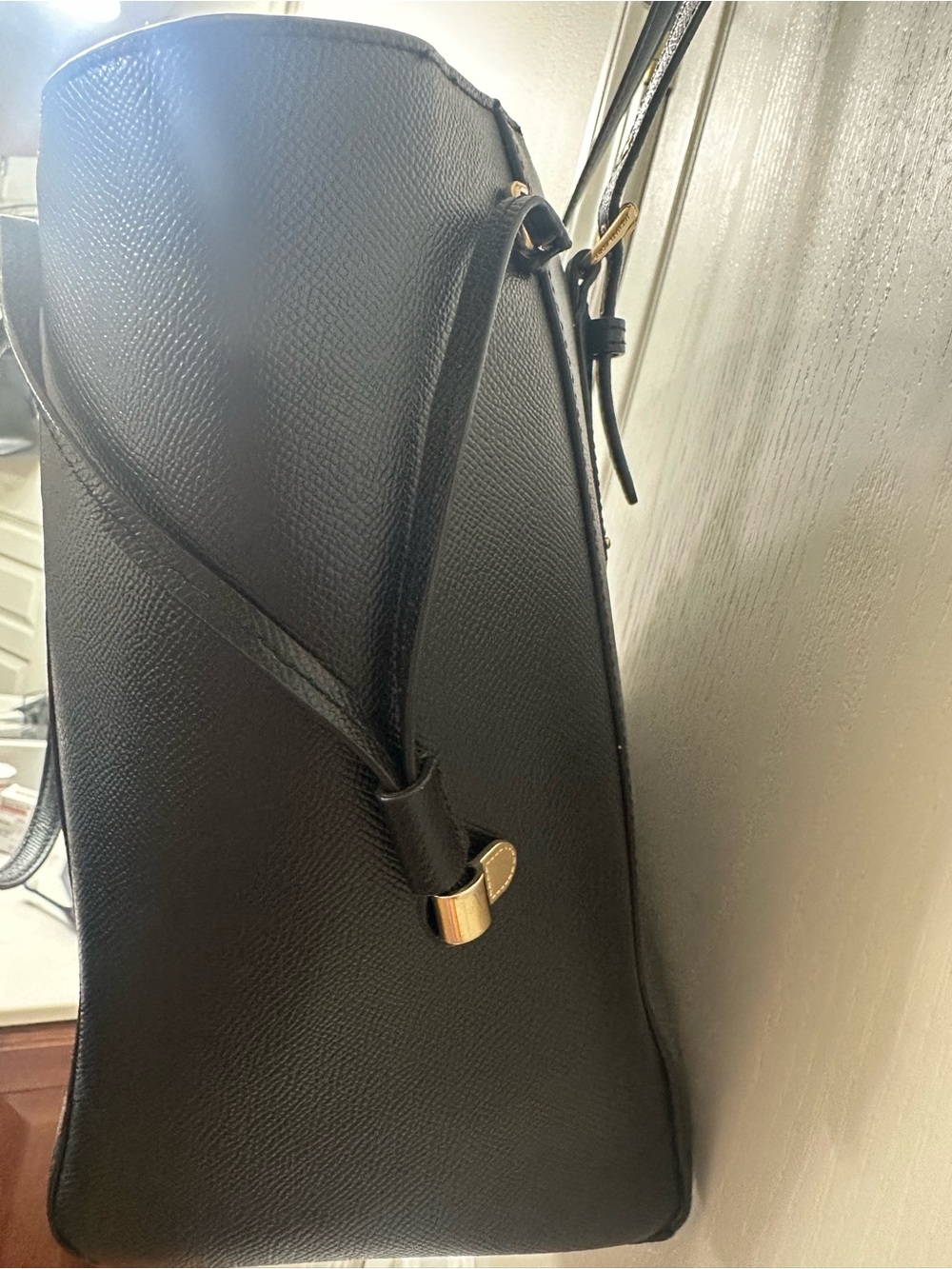 Michael Kors Leather Tote - Picture 7 of 11